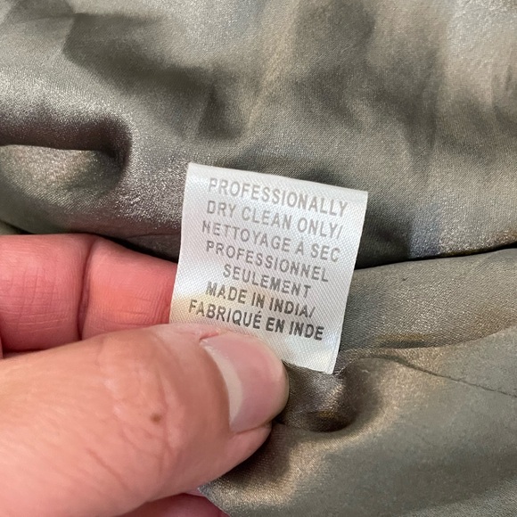 NWT Rebecca Taylor 20s 100%  Silk Beaded Slip Mini A Line Dress size 8 Flapper - Picture 8 of 9